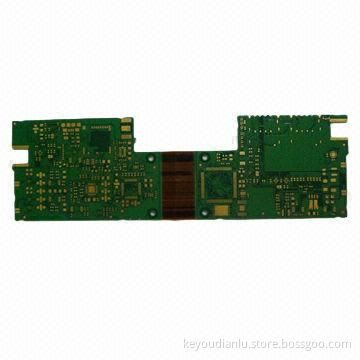 8L PCB with minimum 0.12/0.12mm width/spacing